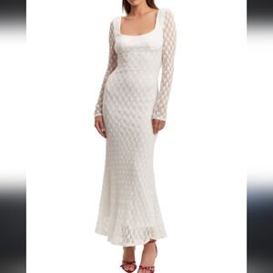 Bardot Adoni lace longsleeve dress- NWT